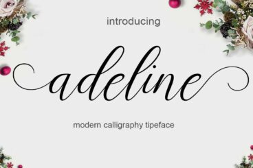 adeline Script Font