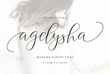 Agelysha Script Font