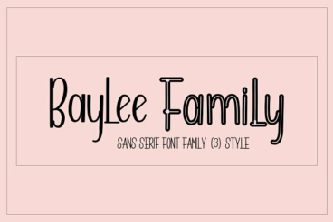 Baylee Font Family