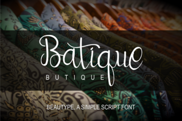 Beautype - Simple Script Font