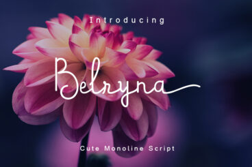 BelrynaScript Font