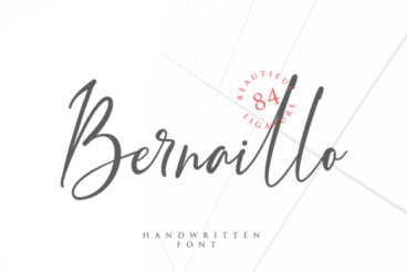 Bernaillo Script Font