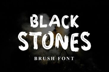 BLACK STONESRegular Font