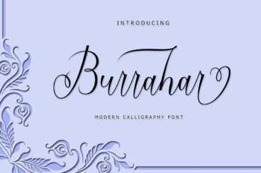 Burrahar Script Font