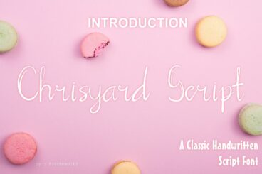 Chrisyard Script Font