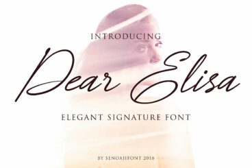 Dear Elisa Script Font