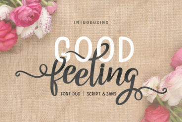 Good Feeling Duo Font