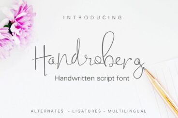 Handroberg Script Font