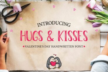 Hugs & KissesRegular Font