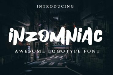 Inzomniac Logotype Font