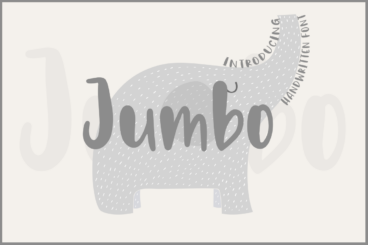 Jumbo Script Font