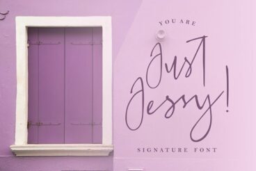Just Jessy! [Signature Font]