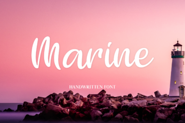 Marine Script Font