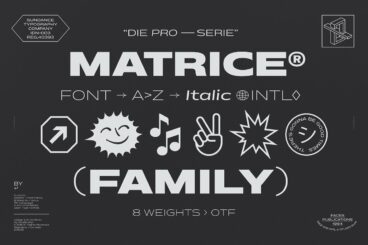 Matrice Font Family