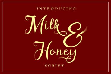 Milk&Honey Script Font