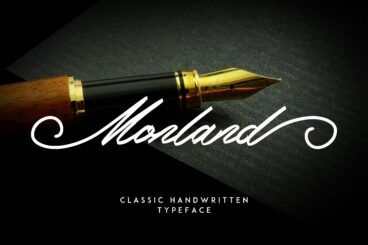 Monland Script | Classic HandwrittenScript Font