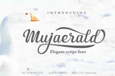 Mujaerald Font Script Font