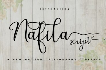 Nafila Script Font