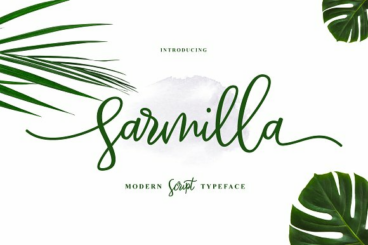 NEW FONT | Sarmilla Script