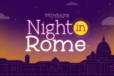 Night in RomeOther Font