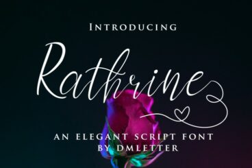 Rathrine - Elegant Script Font