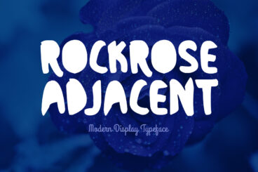 Rockrose Adjacent Regular Font