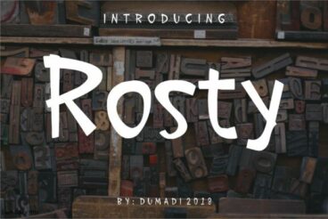 Rosty Script Font