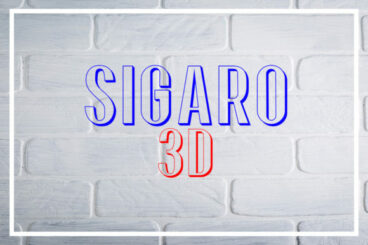 Sigaro 3D Font
