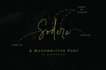 Sodera Script Font