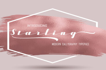 Starling Script Font