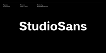 StudioSans Font Family