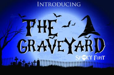 The Graveyard - Spooky Font