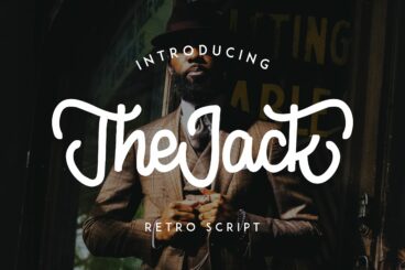 TheJack | Elegant Retro ScriptScript Font