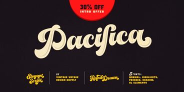 VVDS Pacifica Font Family