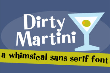 ZP Dirty Martini Regular Font