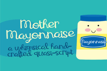 ZP Mother MayonnaiseScript Font