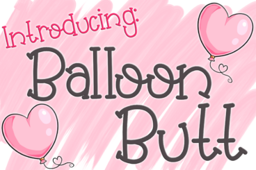 Balloon Butt Font Regular Font