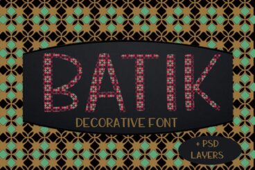 Batik Regular Font
