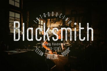 Blacksmith Other Font