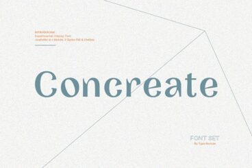 Concreate - Display Font