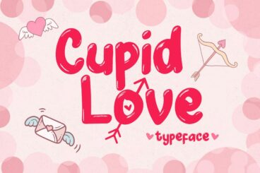 Cupid Love - A Lovely Typeface Regular Font