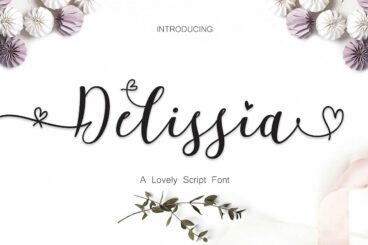 Delissia Script Font