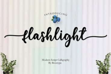 Flashlight Script Font