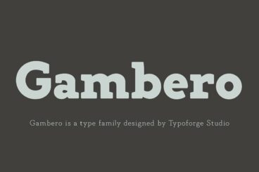 Gambero Font