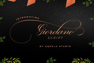 Giordano Script Font