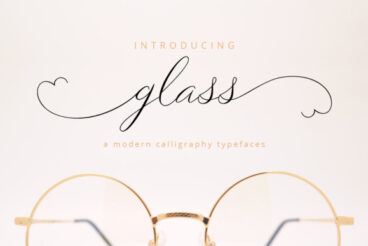 Glass Script Font