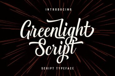 Greenlight Script Font