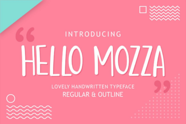 Hello Mozza Font