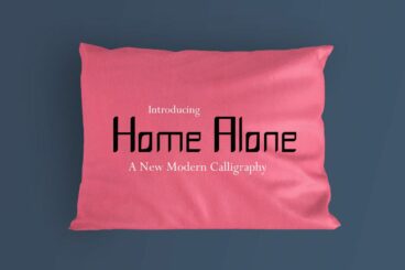 Home Alone Script Font