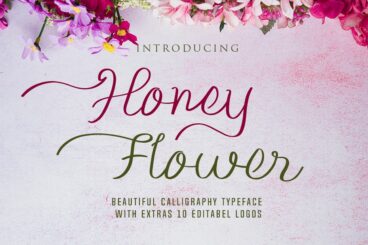 Honey FLower Script Font